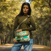 Green Crossbody