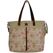 Floral Messenger Office Bag