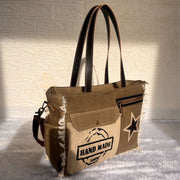 Handmade Women Messenger Tote Bag