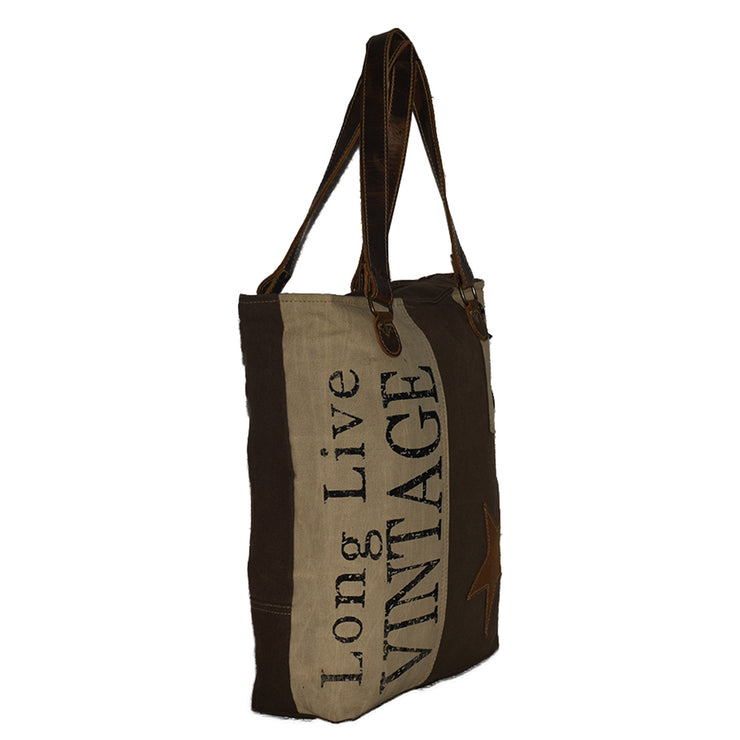 Star Vintage Tote Bag
