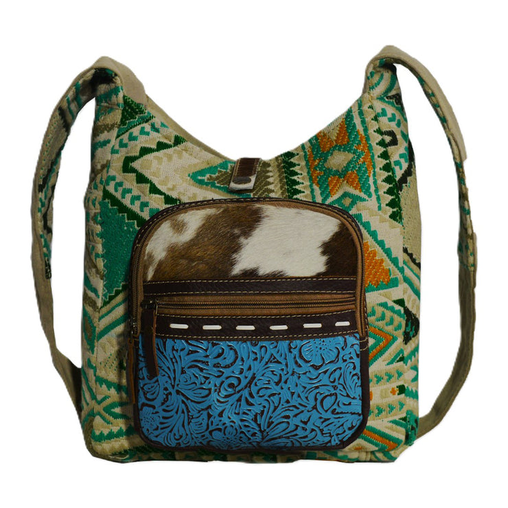 Blue Shoulder Bag