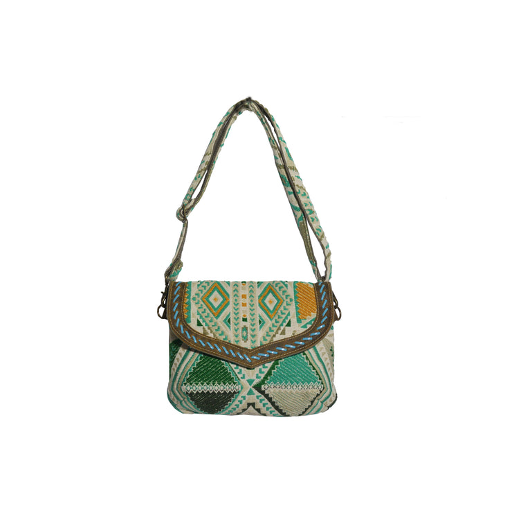 Green Crossbody